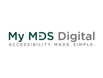 Company Name: My MDS Digital    Slogan: Accessibility. Made. Simple. logo design by nurul_rizkon