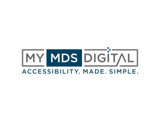 Company Name: My MDS Digital    Slogan: Accessibility. Made. Simple. logo design by checx