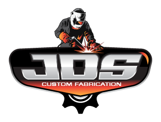 JDS Custom Fabrication logo design by enan+graphics