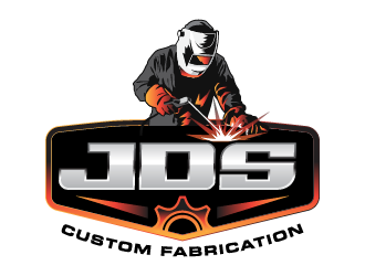 JDS Custom Fabrication logo design by enan+graphics