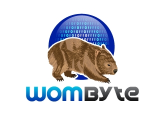 Wombyte logo design by uttam