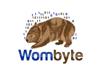 Wombyte logo design by uttam