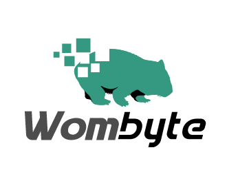 Wombyte logo design by axel182
