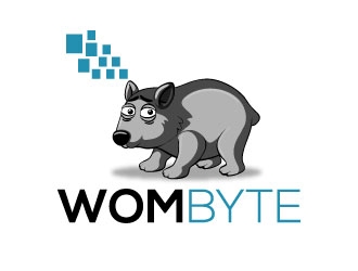 Wombyte logo design by rosy313