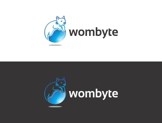 Wombyte logo design by yaktool