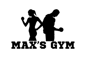 Max’s Gym logo design by AamirKhan