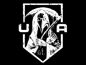 Unmanned Apparel logo design by Ultimatum