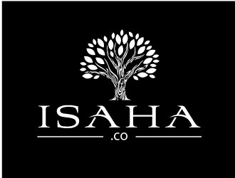Isaha.co logo design by invento