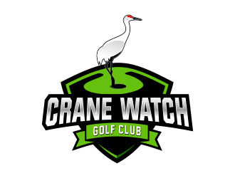 Golf Course operator. The new name is Crane Watch Golf Club.  logo design by smith1979