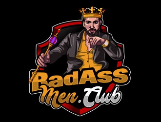 BadAssMen.Club logo design by DreamLogoDesign