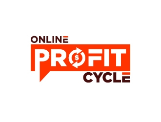 Online Profit Cycle logo design by Erasedink