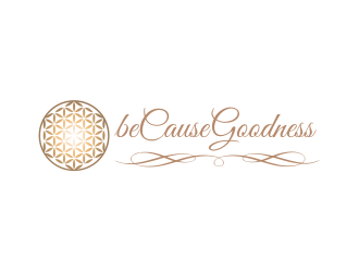 beCauseGoodness logo design by Girly