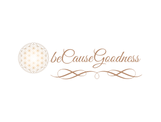 beCauseGoodness logo design by Girly