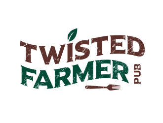 Twisted Farmer Pub logo design by BeDesign