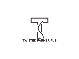 Twisted Farmer Pub logo design by Greenlight