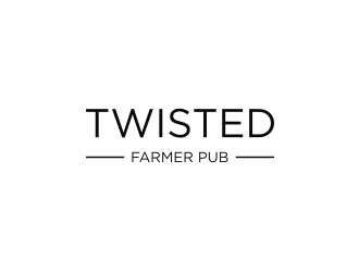 Twisted Farmer Pub logo design by vostre