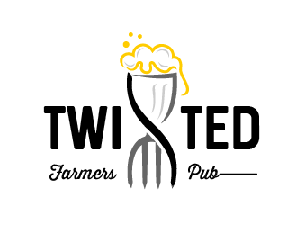 Twisted Farmer Pub logo design by SOLARFLARE