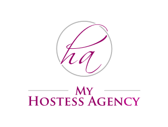 My Hostess Agency logo design by KQ5