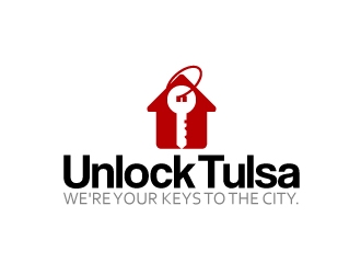 Unlock Tulsa logo design by dasigns