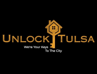 Unlock Tulsa logo design by kgcreative