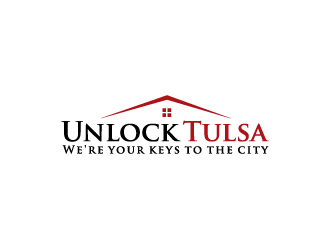 Unlock Tulsa logo design by bluespix