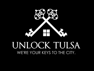 Unlock Tulsa logo design by serprimero