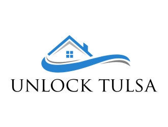 Unlock Tulsa logo design by jetzu