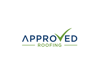 Approved Roofing logo design by asyqh