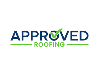 Approved Roofing logo design by lexipej