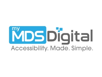 Company Name: My MDS Digital    Slogan: Accessibility. Made. Simple. logo design by jaize
