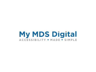 Company Name: My MDS Digital    Slogan: Accessibility. Made. Simple. logo design by done
