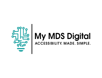 Company Name: My MDS Digital    Slogan: Accessibility. Made. Simple. logo design by JessicaLopes