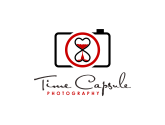 Time Capsule Photography  logo design by Girly