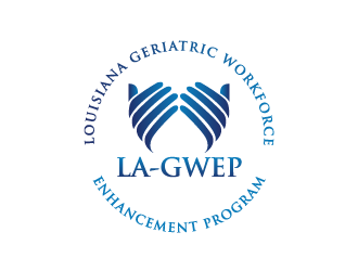 Louisiana Geriatric Workforce Enhancement Program (LA-GWEP) logo design by PRN123