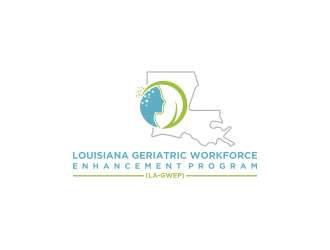 Louisiana Geriatric Workforce Enhancement Program (LA-GWEP) logo design by luckyprasetyo