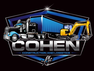 Cohen Construction and Logistics LLC logo design by dorijo