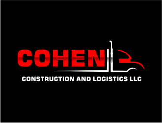 Cohen Construction and Logistics LLC logo design by Girly