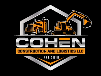 Cohen Construction and Logistics LLC logo design by jaize