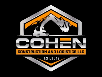 Cohen Construction and Logistics LLC logo design by jaize