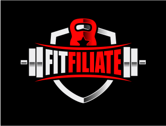 FitFilliate logo design by Girly
