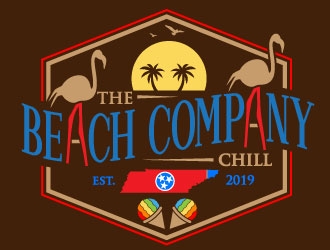 The Beach Company Chill logo design by Suvendu