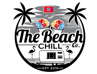 The Beach Company Chill logo design by Suvendu
