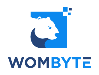 Wombyte logo design by mikael