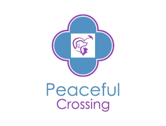 Peaceful Crossing logo design by twomindz