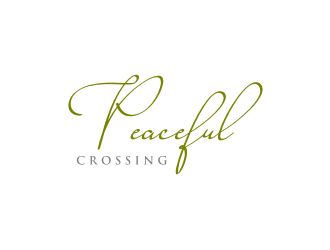 Peaceful Crossing logo design by bricton