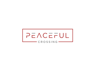 Peaceful Crossing logo design by Artomoro