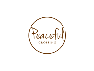 Peaceful Crossing logo design by Artomoro