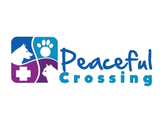 Peaceful Crossing logo design by AamirKhan