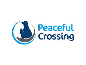 Peaceful Crossing logo design by Girly