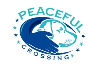 Peaceful Crossing logo design by uttam